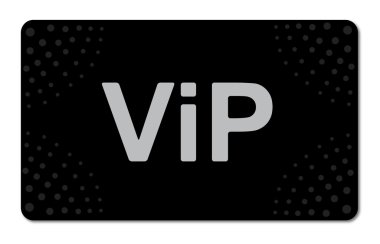 siyah VIP kartı