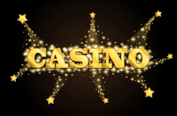 Kasino bakgrund — Stock vektor