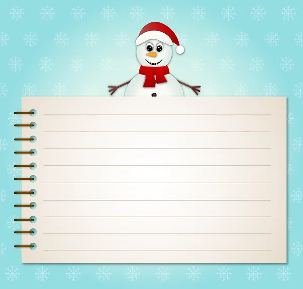 圣诞背景与空空白文本 — 图库矢量图片