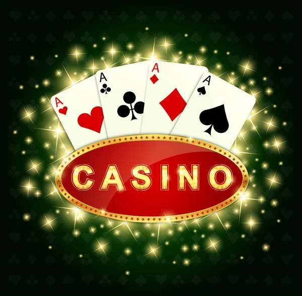 Casino Casino — Vector de stock