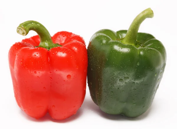 Twee paprika — Stockfoto