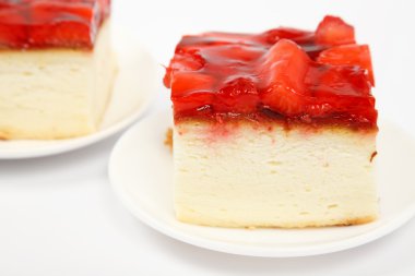 çilek meyve pasta tatlı