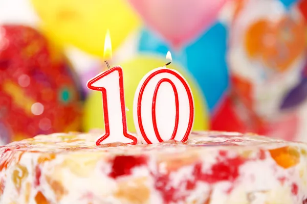 10th Cake — Stock Photo, Image