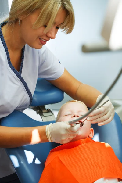 Dental Office Visit — Stock Photo, Image