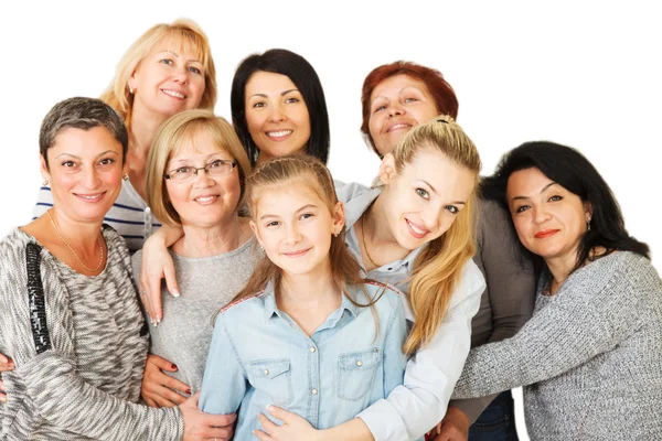 Mehrgenerationenfamilie — Stockfoto