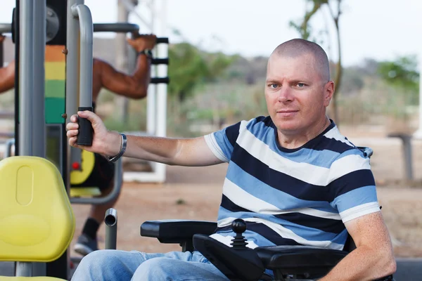 Disabled Male — Stock Photo, Image