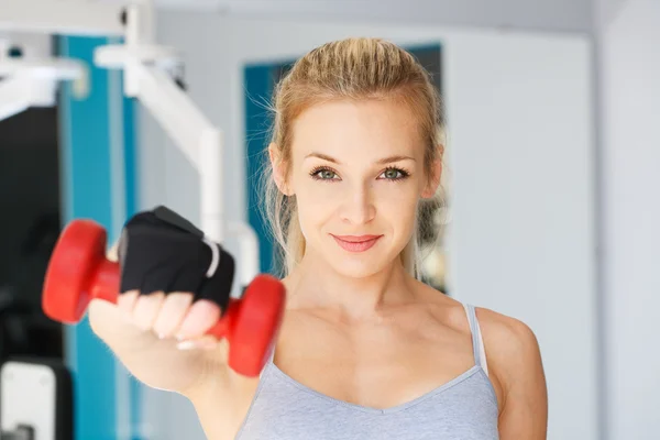 At the fitness club — Stock Photo, Image