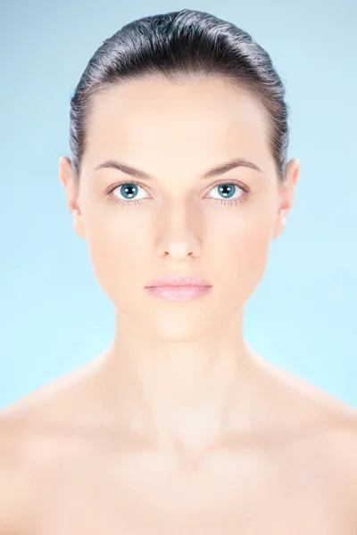 Clean skin woman — Stock Photo, Image