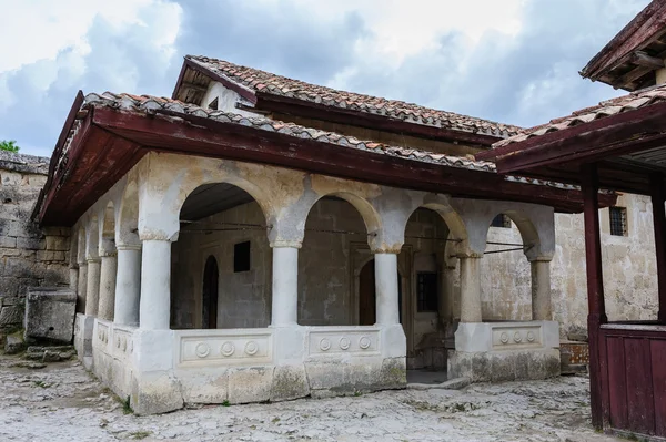 Karay dua evde chufut-kale, Kırım — Stok fotoğraf