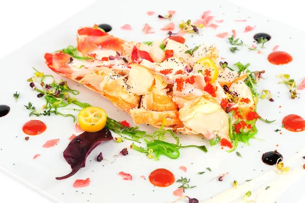 Lobster salad in japanese style — Stock Photo, Image