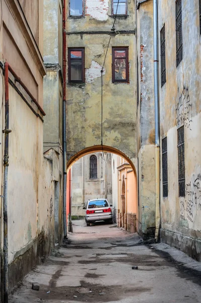 Tor im alten Lwiw — Stockfoto