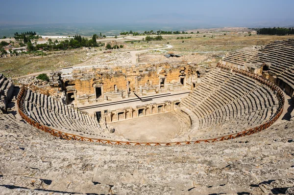 Ancient theater in Hierapolis — Stock Photo, Image