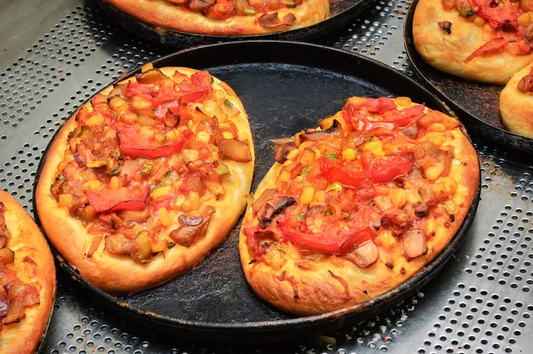 Mini pizzas —  Fotos de Stock