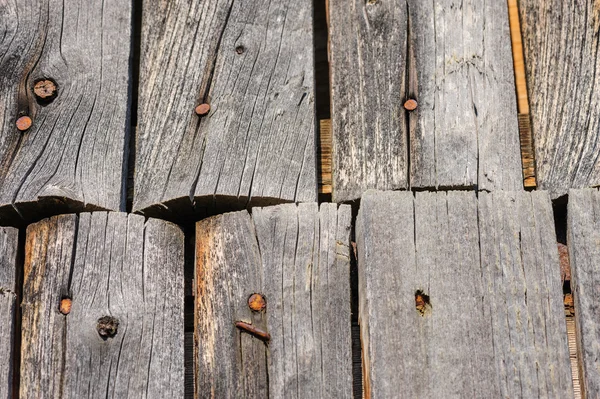 Тріснуті старі дерев'яні дошки — стокове фото