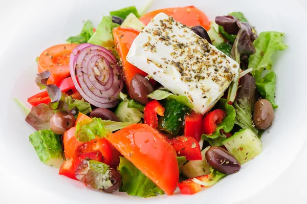 Greek salad — Stock Photo, Image