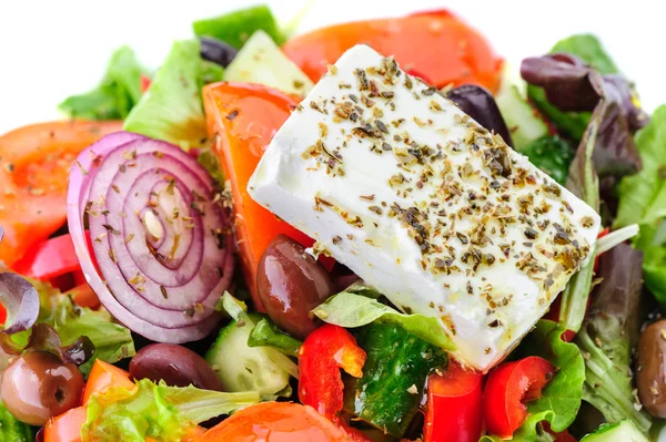 Griechischer Salat — Stockfoto