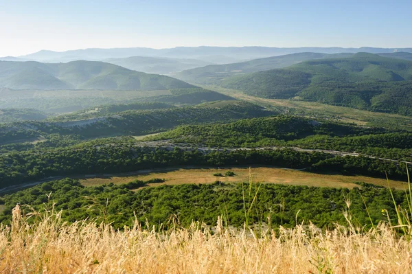 Crimea morning  landscape — Stock Photo, Image