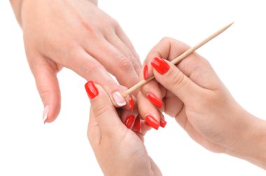 uygulama - cuticles temizlik manikür