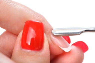 uygulama - cuticles temizlik manikür