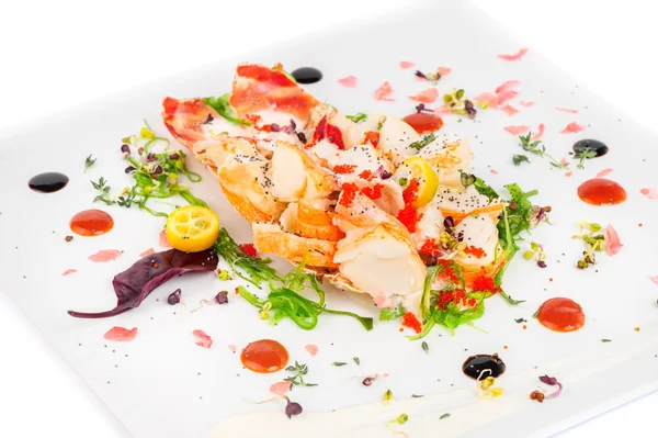 Salada de lagosta em estilo japonês — Fotografia de Stock