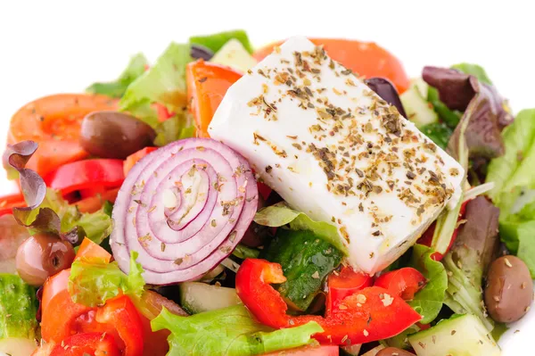 Greek salad — Stock Photo, Image