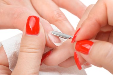 uygulama - cuticles temizlik manikür
