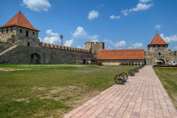 Old Medieval Turkish Russian Bender Fortress Dniester River Tighina Bendery — Stock Photo, Image