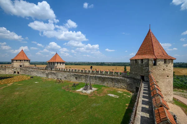 Tighina Transnistrien Moldavien Juli 2021 Murar Och Torn Gamla Medeltida — Stockfoto