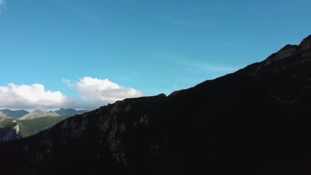Tatra Mountains National Park Tourist Hiking Trail Top Sarnia Skala — Stock Video