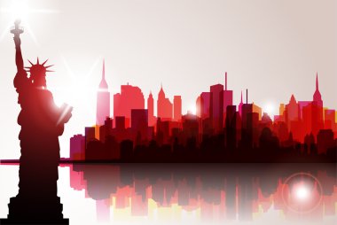 New york Skyline clipart