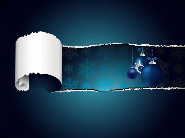 Jul i blått. bakgrund — Stock vektor