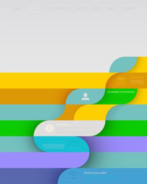 Web, Infographic şablonu