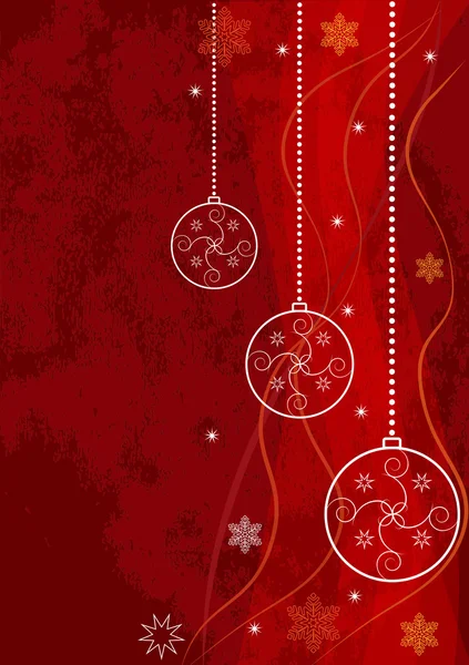 Målat jul bakgrund — Stock vektor