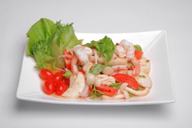 karides salatası