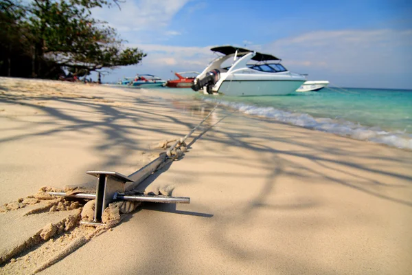 Praia tropical — Fotografia de Stock