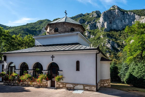 Orthodox Christian Monastery Serbian Monastery Transfiguration Manastir Preobrazenje 14Th Century — Foto de Stock