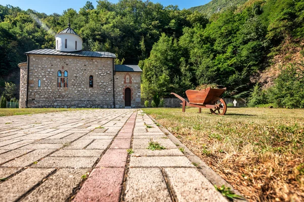 Orthodox Christian Monastery Serbian Monastery Ascension Manastir Vaznesenje 12Th Century — Foto de Stock