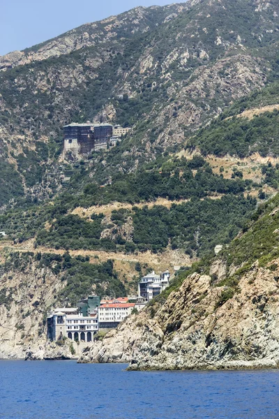 Monastery on the mounth Athos in Greece — Stock Photo, Image