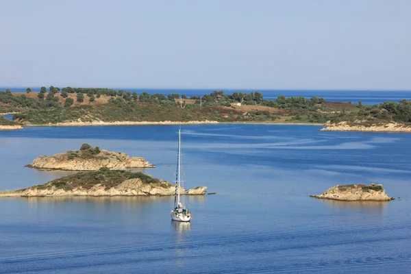 Boat on the sea — Stock Photo, Image