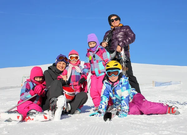 Aile Kayak — Stok fotoğraf