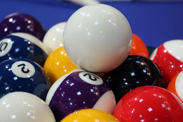 Balles de billard — Photo