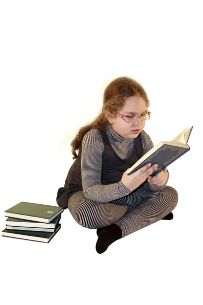 Chica leyendo —  Fotos de Stock