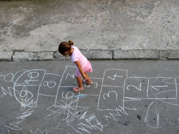 Hopscotch. — Fotografia de Stock