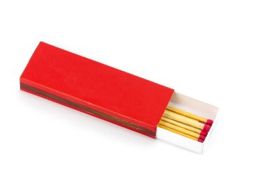 Kırmızı kibrit kutusu