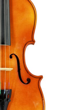 Violin detail clipart