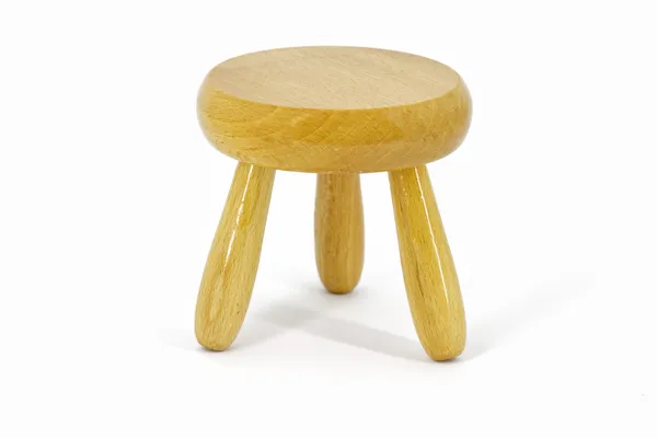 Wooden stool Royalty Free Stock Photos