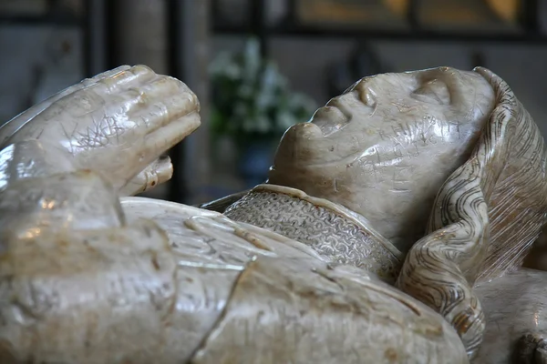 Salisbury cathedral - tomb of John, Lord Cheney — Stock Photo, Image