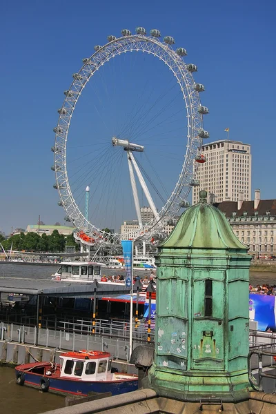 Vista del London Eye —  Fotos de Stock