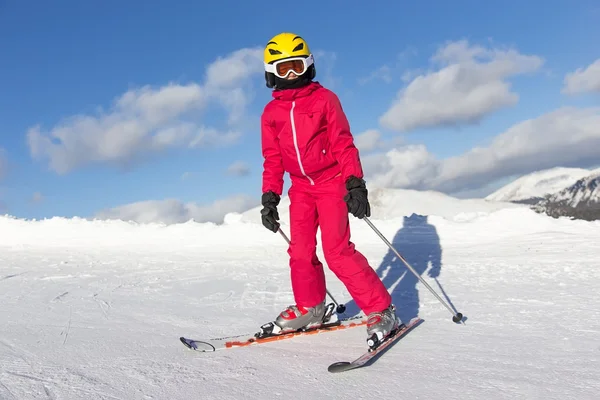 A Ski lány — Stock Fotó
