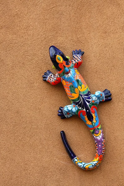 Santa Fe colorful lizard — Stock Photo, Image